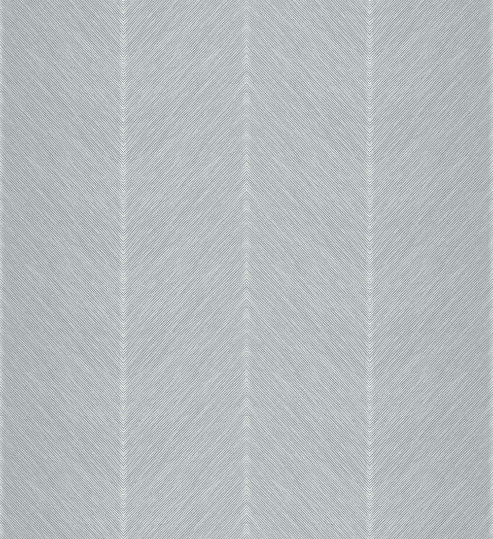 Gray non-woven wallpaper, zig zag pattern, M1803-3, Mika,  ICH Wallcoverings