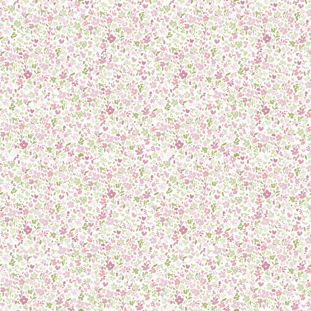 Floral non-woven wallpaper, MG56669, Mika,  ICH Wallcoverings