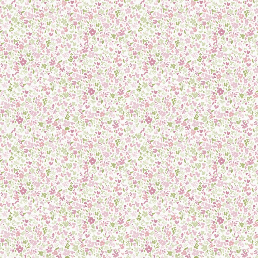 Floral non-woven wallpaper, MG56669, Mika,  ICH Wallcoverings