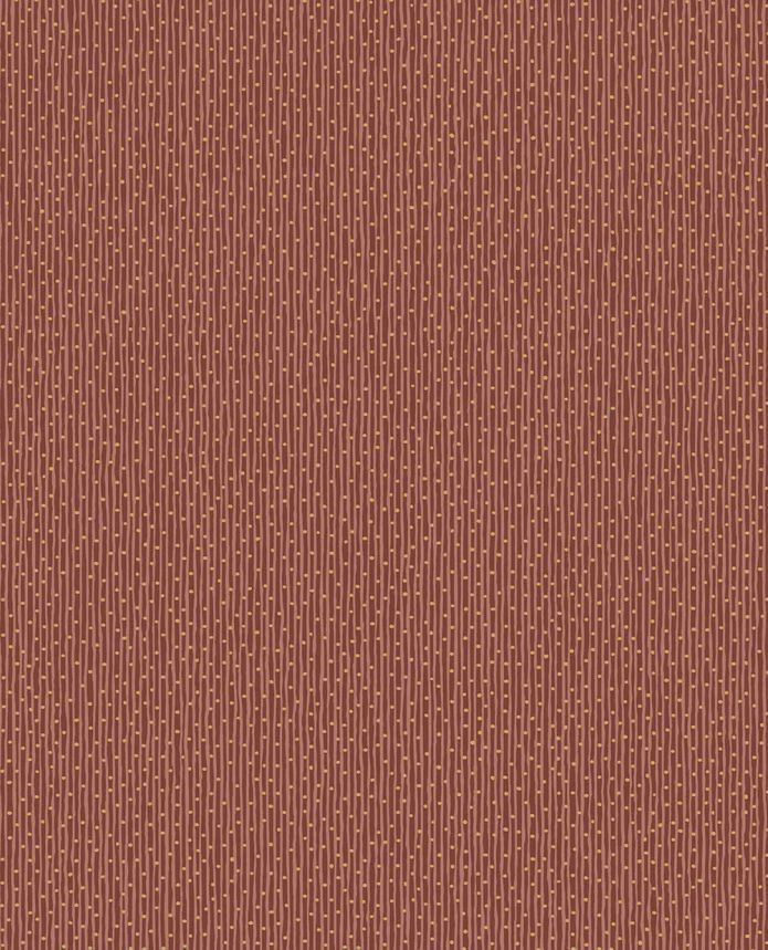 Non-woven wallpaper, burgundy, stripes, 340223, Solange, Eijffinger