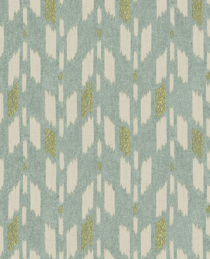 Non-woven wallpaper, green,  fabric imitation, 340243, Solange, Eijffinger