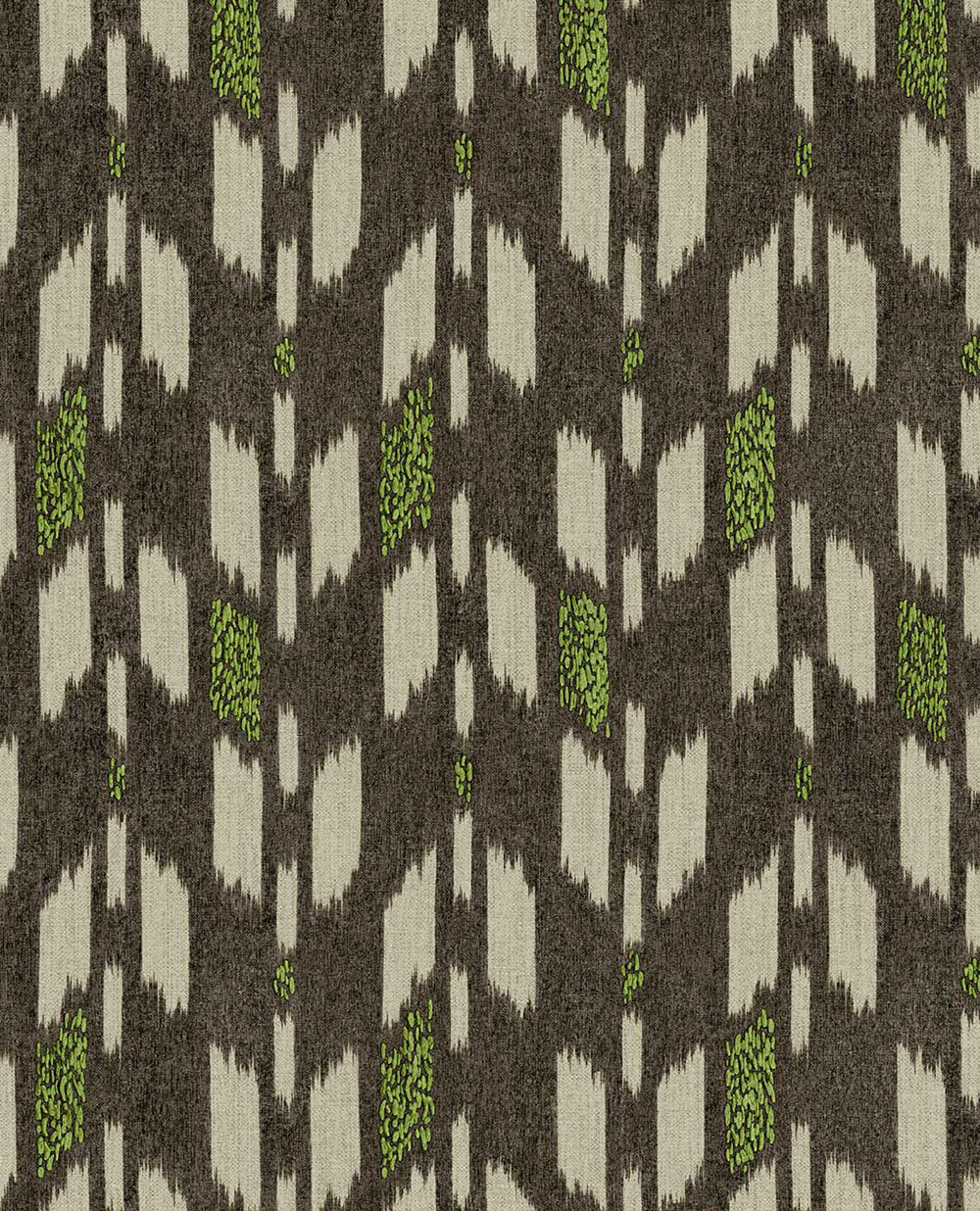 Non-woven wallpaper, black,  fabric imitation, 340244, Solange, Eijffinger
