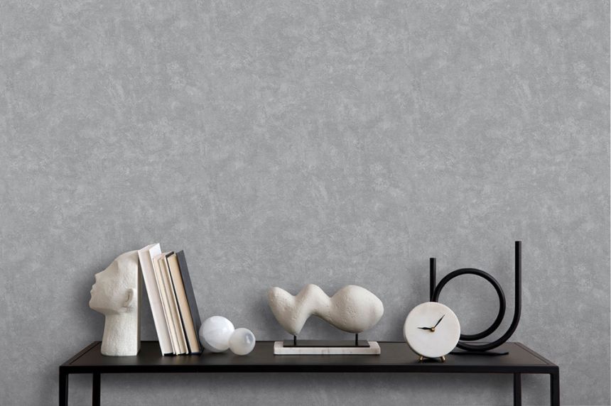 Non-woven wallpaper, grey, concrete, stucco, M79619, Artifice, Brut, Ugépa