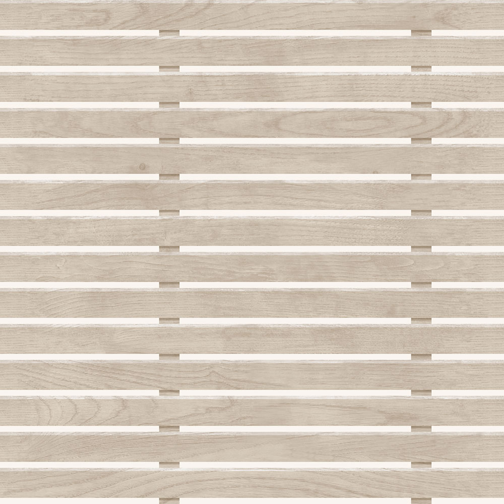 3D non-woven wallpaper, beige, wood imitation, M80617, Artifice, Ugépa