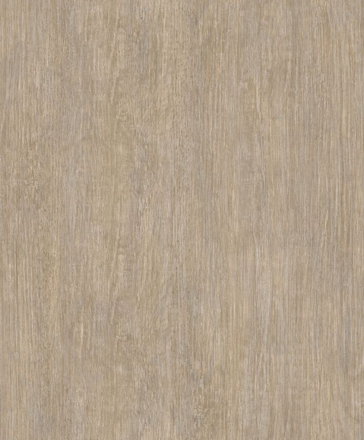 Non-woven wallpaper, brown, wood, M76408, Brut, Ugépa