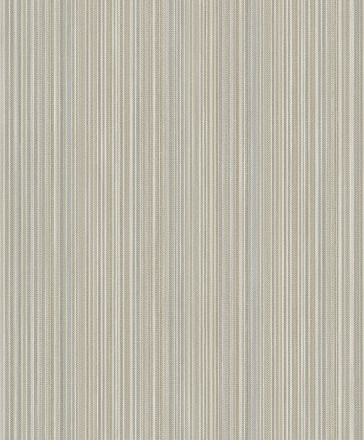Luxury wallpaper beige-silver, fabric imitation, M66597D, Venezia, Ugépa