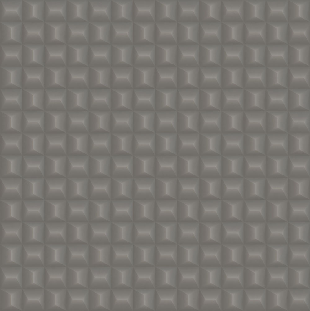Luxury geometric non-woven wallpaper, grey, Z15522, Mini Trend, Zambaiti Parati
