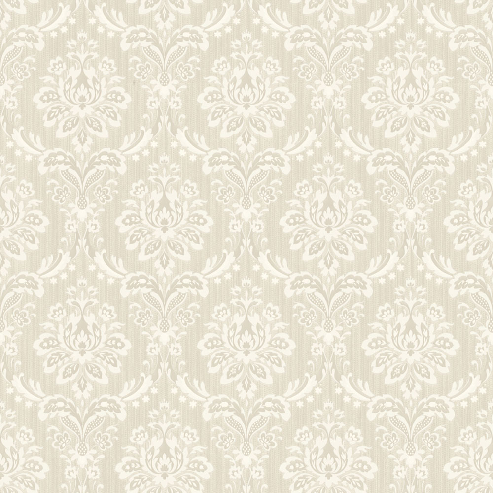 Luxurious baroque non-woven wallpaper, beige, Z15540, Mini Trend, Zambaiti Parati