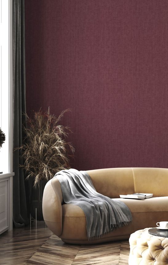 Non-woven wallpaper, cream, fabric imitation, 15580, Botany House, Cristiana Masi by Parato