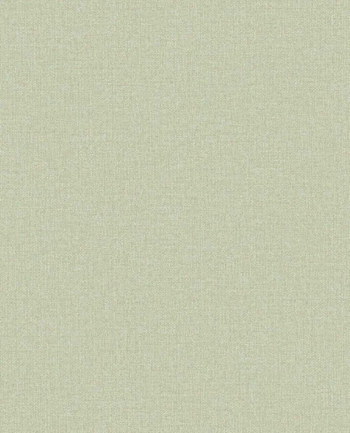 Non-woven wallpaper, green, fabric imitation, 340635, Linen Look, Eijffinger