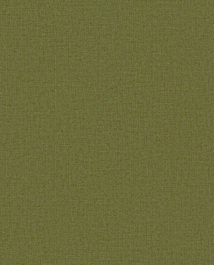 Non-woven wallpaper, green, fabric imitation, 340638, Linen Look, Eijffinger