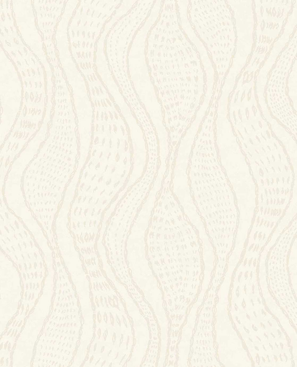 Geometric non-woven wallpaper, cream, 340352, Sensory Eijffinger