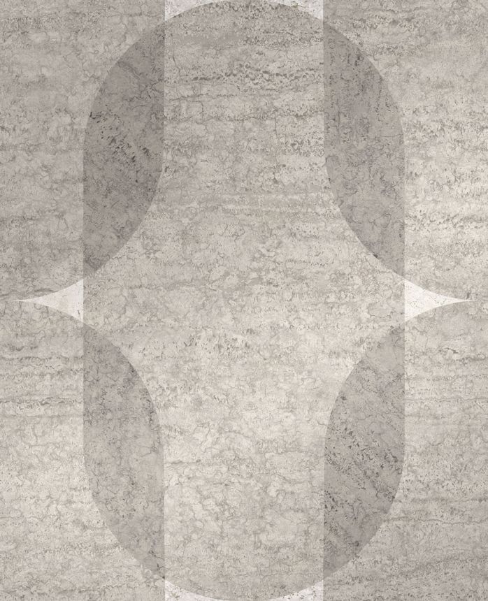 Non-woven wallpaper, brown-grey, graphic pattern, 124127, Element, Graham Brown Premium