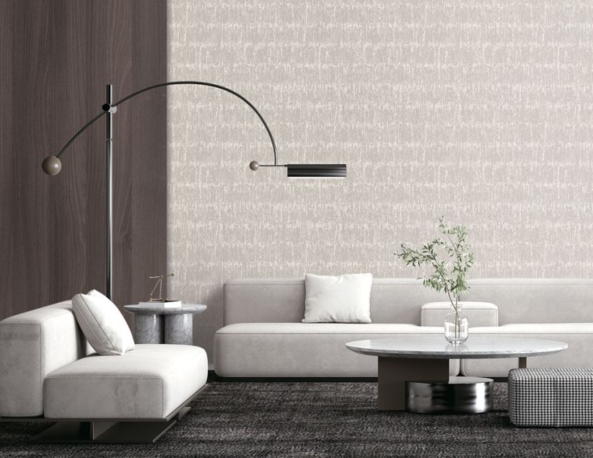 Non-woven wallpaper, grey-beige, texture, SA524033, Santa Fe, Design ID