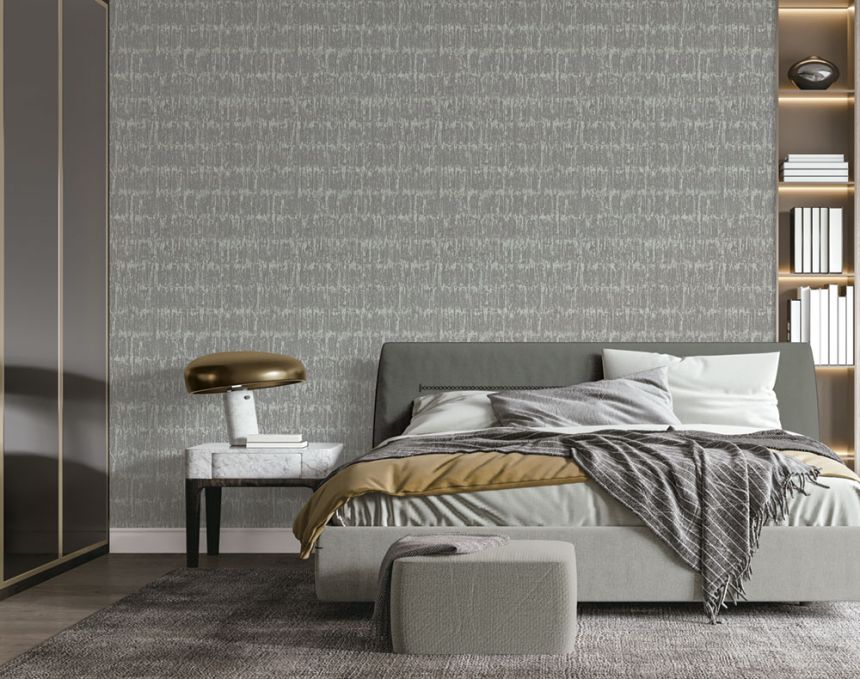 Non-woven wallpaper, grey, texture, SA524034, Santa Fe, Design ID