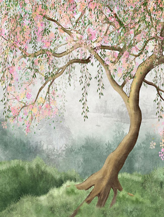 Non-woven wall mural, tree, CW6052-1, Cute Walls, Decoprint