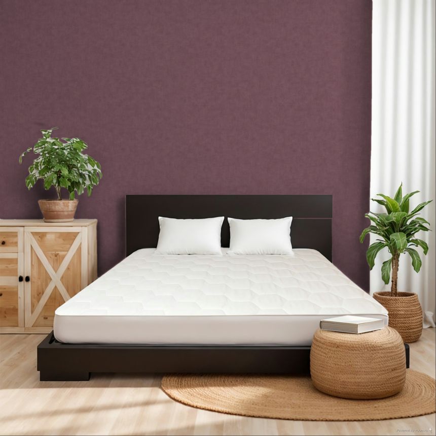 Non-woven wallpaper, burgundy, fabric imitation, FW1027, Feature Walls,  Decoprint