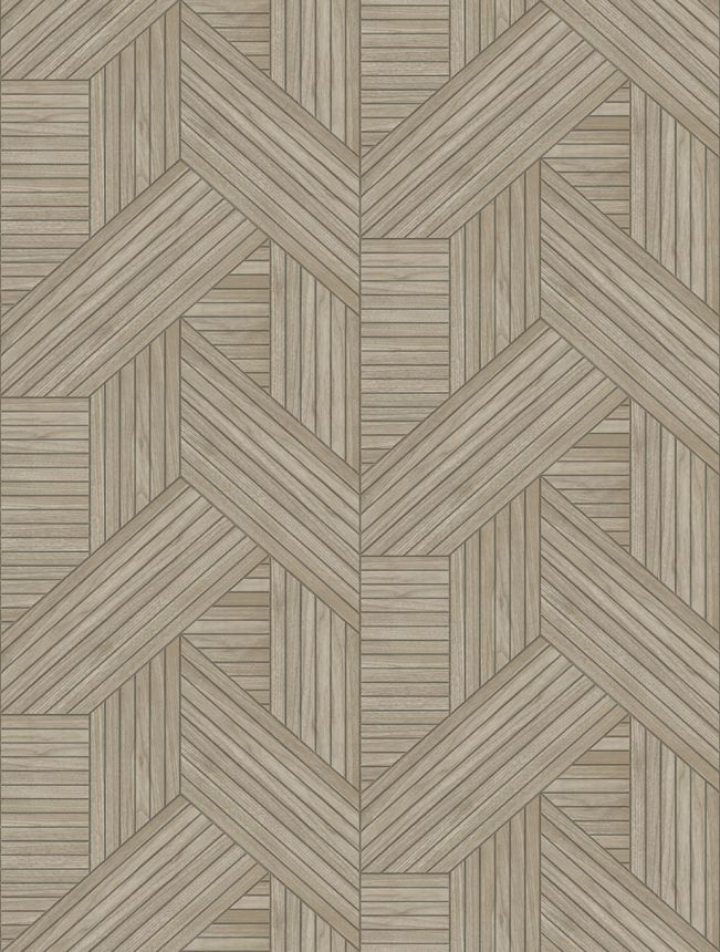 Non-woven wall mural, beige, imitation wood, slats, FW4036-1, Feature Walls, Decoprint