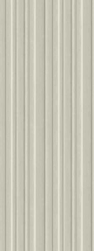 Non-woven wall mural, 3D slat imitation, grey, FW4043-3, Feature Walls, Decoprint