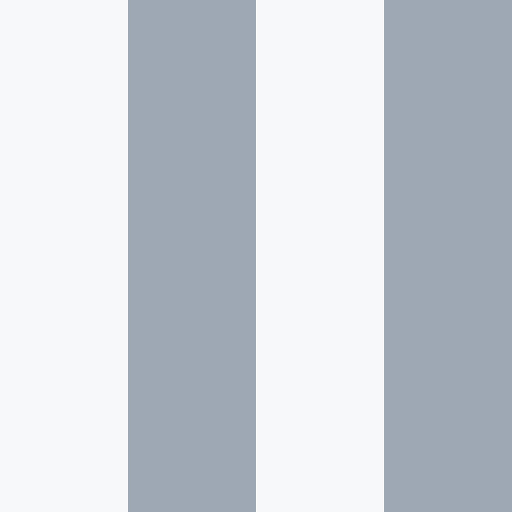 Non-woven wallpaper, blue-white, stripes, 293-2, Enzo,  ICH Wallcoverings