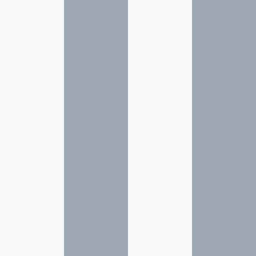 Non-woven wallpaper, blue-white, stripes, 293-2, Enzo,  ICH Wallcoverings