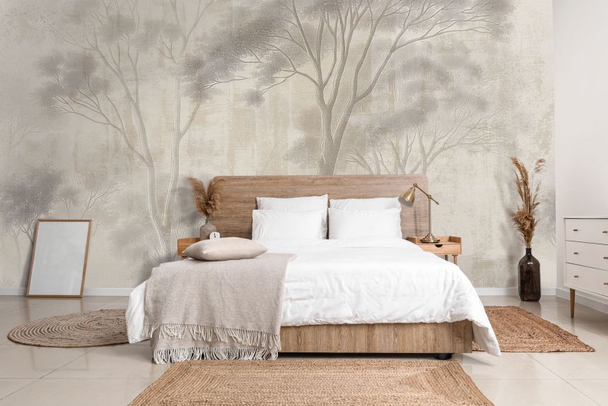 Customized non-woven wall mural, Forest, trees, 10073, Vavex
