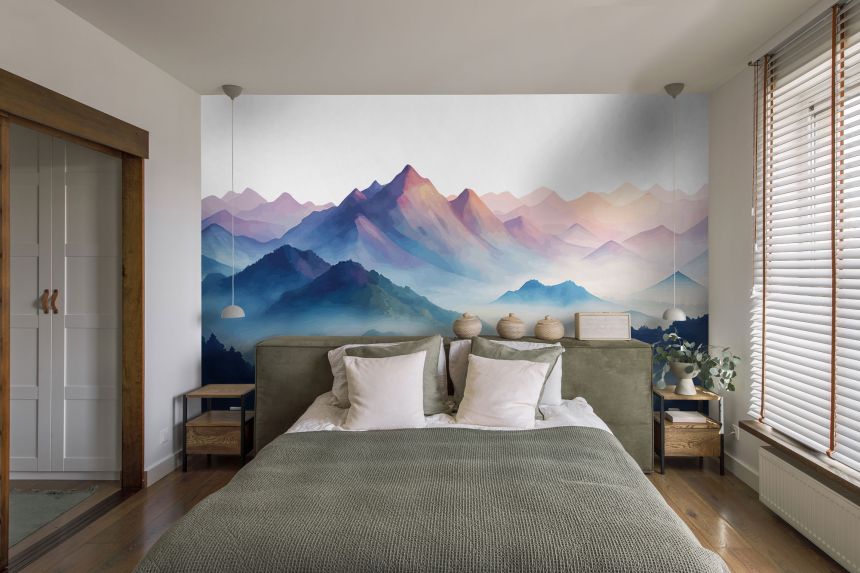 Customized non-woven wall mural, Mountain landscape, 10088, Vavex