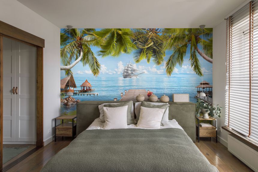 Customized non-woven wall mural, Sea view, 10101, Vavex