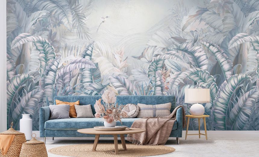 Luxury non-woven wall mural, leaves, Z57771, Architexture 2,  Zambaiti Parati