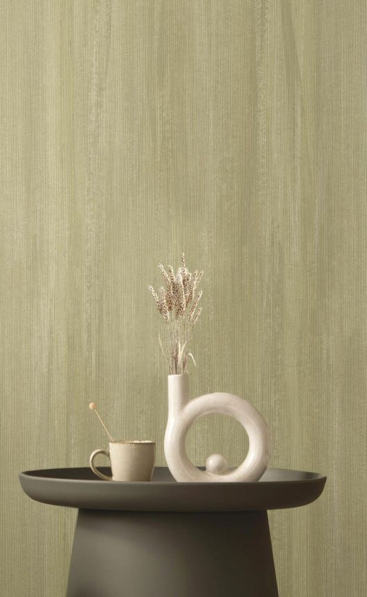 Non-woven wallpaper, fabric imitation, brown-grey, 27549, Sintesi, Cristiana Masi by Parato