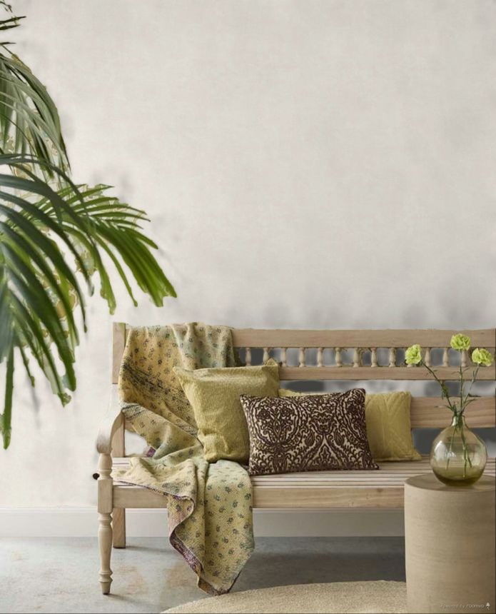 Wallpaper, cream, fabric effect, 32470, Vitalis, Parato by Cristiana Masi