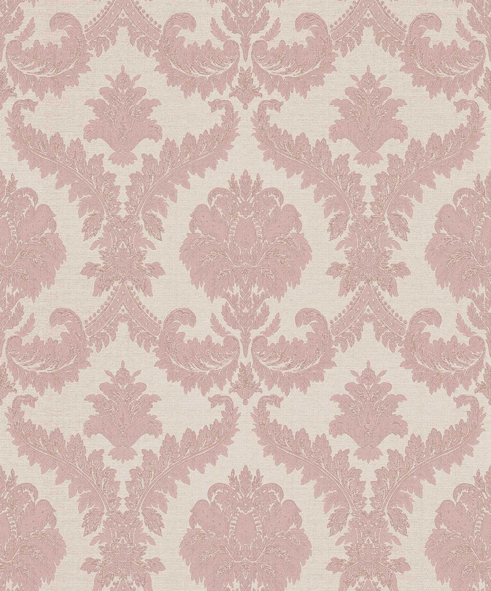 Non-woven wallpaper, beige-pink, baroque pattern, 25724, The Best Classic & Elegant, Cristiana Masi by Parato