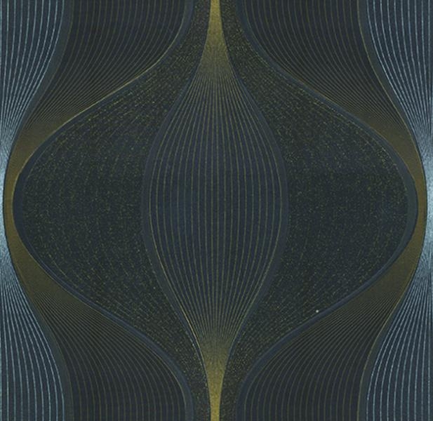 Luxury geometric non-woven wallpaper H66066, Geometry, Vavex