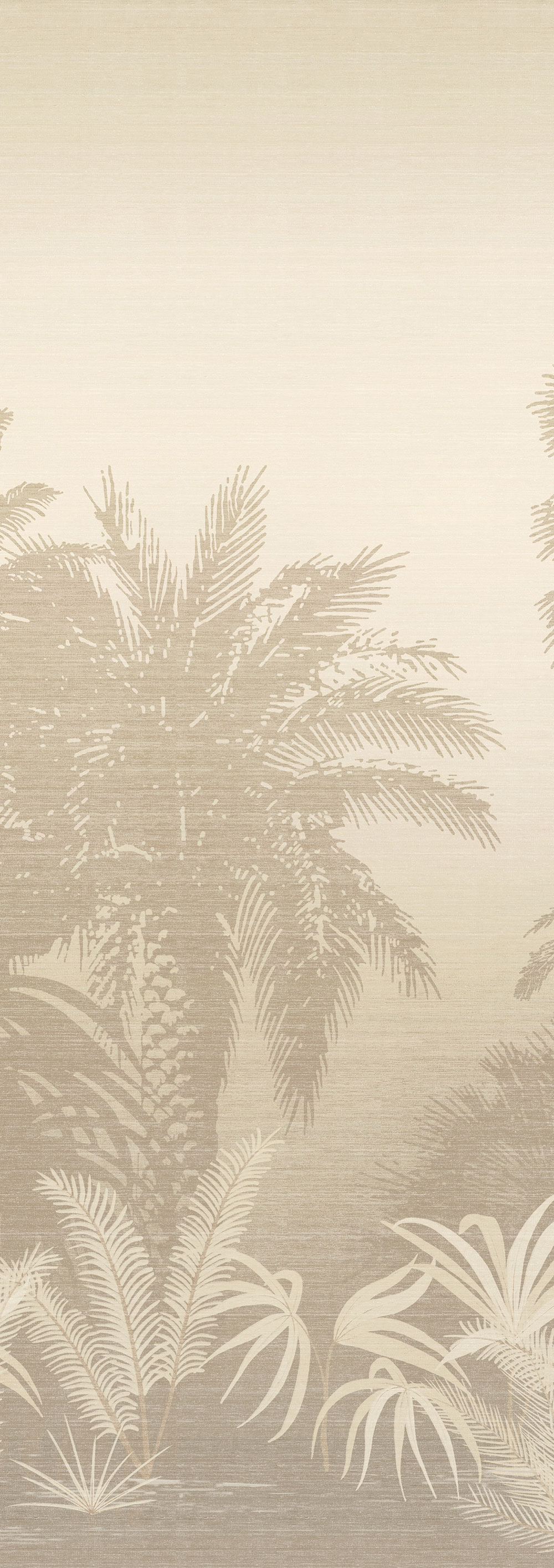Mural wallpaper, grey-beige, palms, DGZON1012-260, Amazone, Masureel