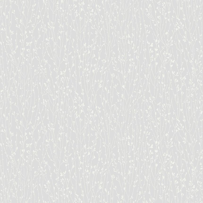 Wallpaper, grey, twigs, 38714, Borosan Bas, Boråstapeter