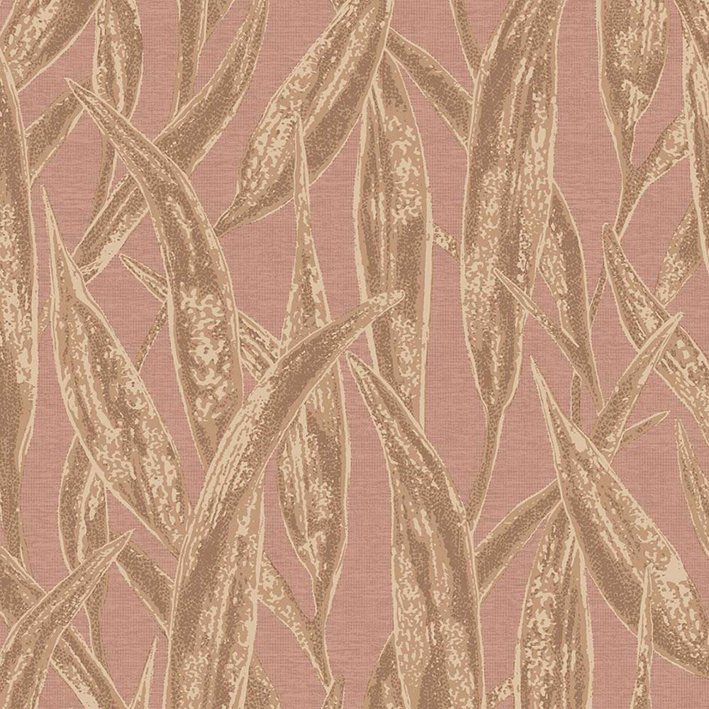 Non-woven wallpaper 300802, Leaves, Grass, Waterfront, Eijffinger