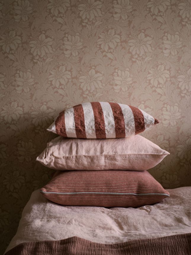 Pink wallpaper, flowers, 2009, Icons, Borastapeter