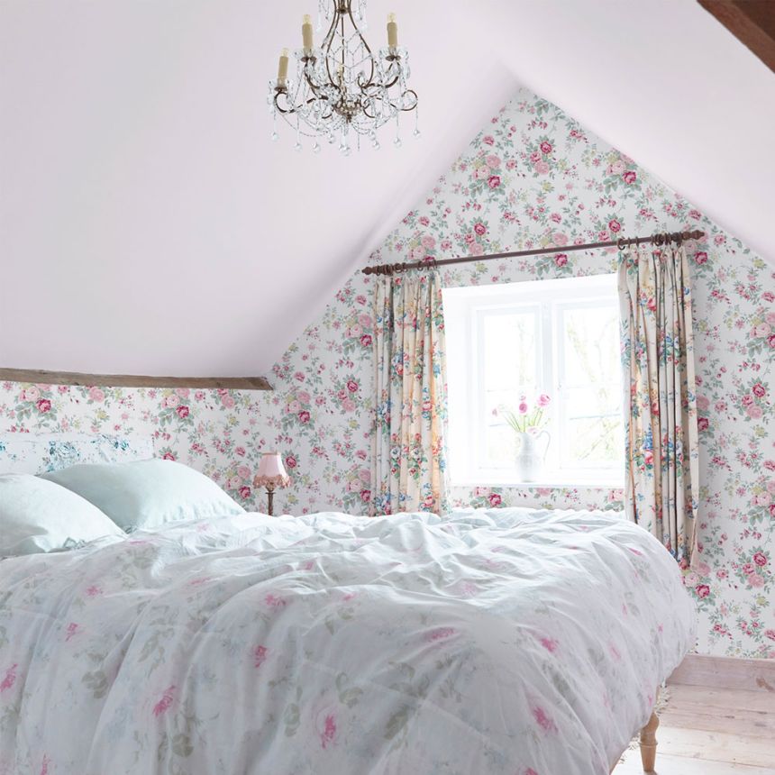 Wallpaper, flowers, 125130, Shabby Chic by Rachel Ashwell