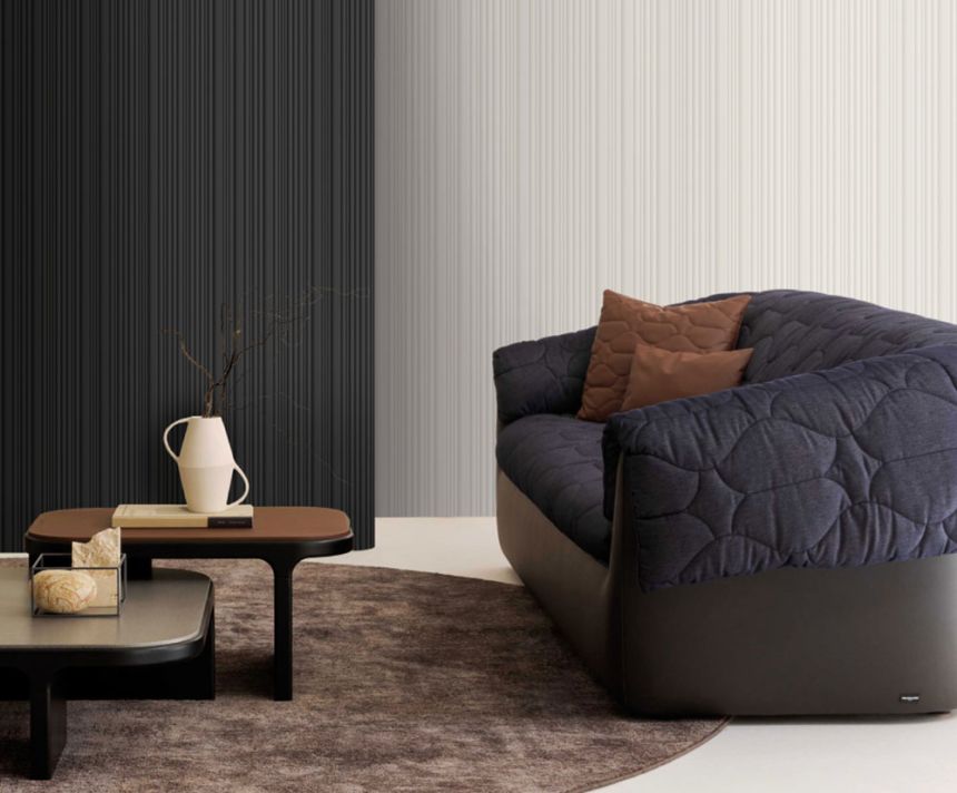 Luxury wallpaper, cream, stripes, Z30321, Casa 8, Trussardi