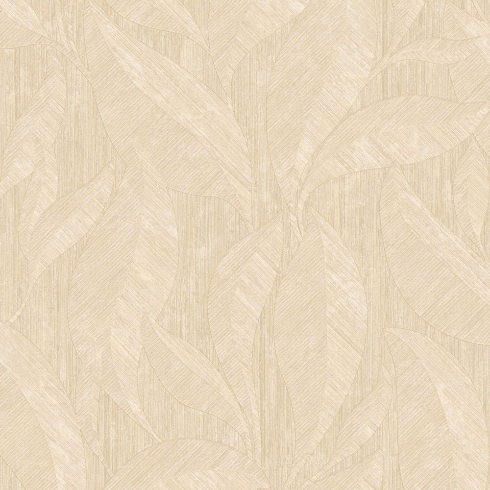 Luxury wallpaper, beige, leaves, Z20119, Casa Chic, Zambaiti Parati
