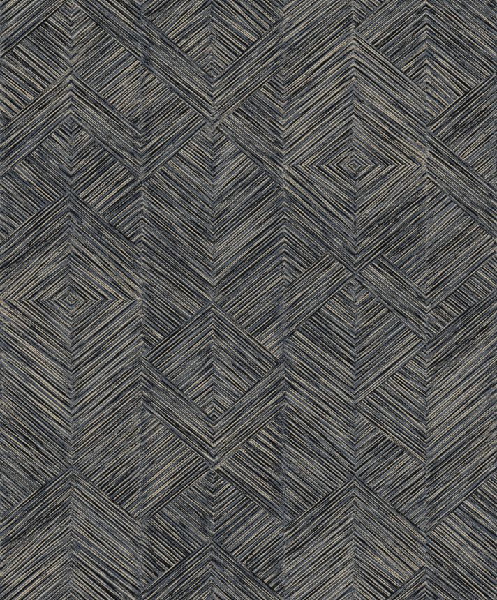 Wallpaper, grey and blue, graphic, TRI101, The Texture Book, Masureel