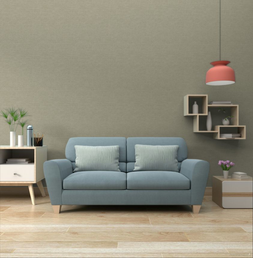Wallpaper, grey, fabric imitation, 350633, Amber, Eijffinger