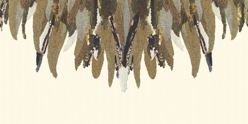 Non-woven mural wallpaper Glitters, Beads 307410, 560 x 280 cm, Museum, Eijffinger