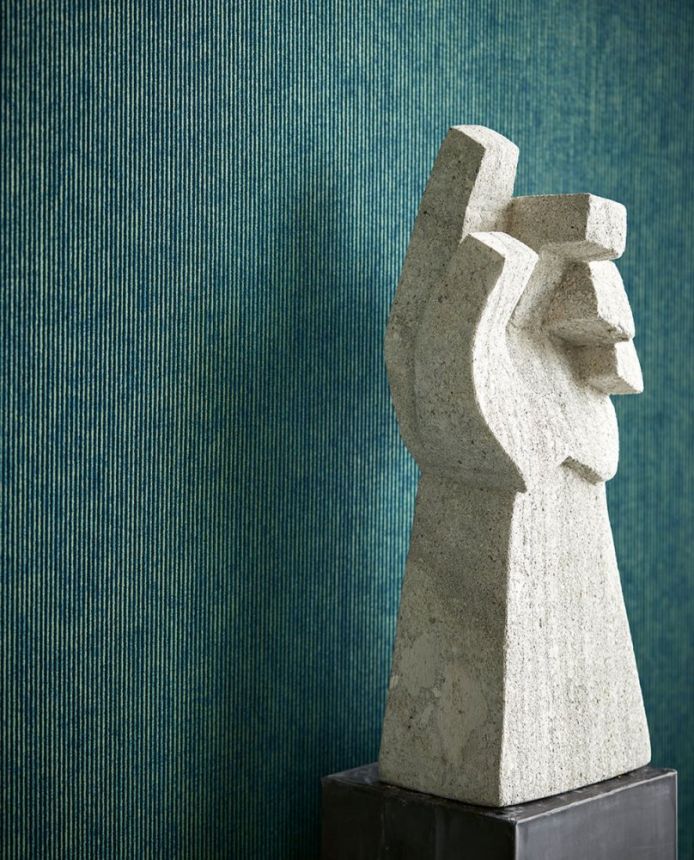 Luxury non-woven wallpaper Stripes flock, 307320, Museum, Eijffinger