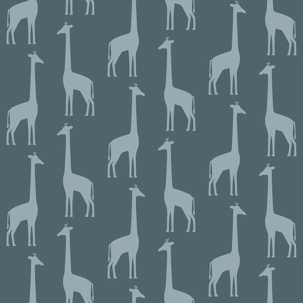 Children's non-woven wallpaper 139061, Giraffes, Let's play, Esta