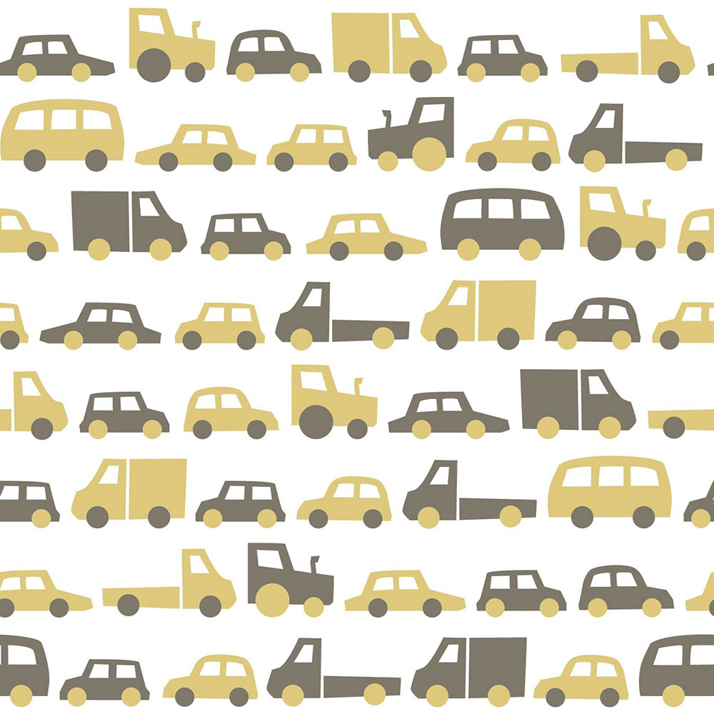 Children's non-woven wallpaper 139044, Cars, Let's play, Esta