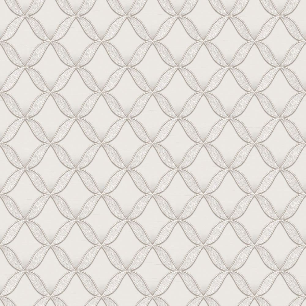 Geometrická vliesová  tapeta, grey, fabric imitation, FT221221, Best Sellers, Design ID
