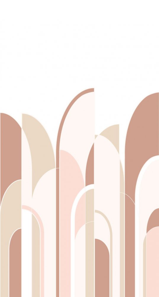 Non-woven geometric wall mural 158959, 1,5 x 2,79 m, Art Deco, Esta