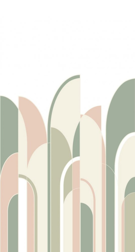 Non-woven geometric wall mural 158956, 1,5 x 2,79 m, Art Deco, Esta