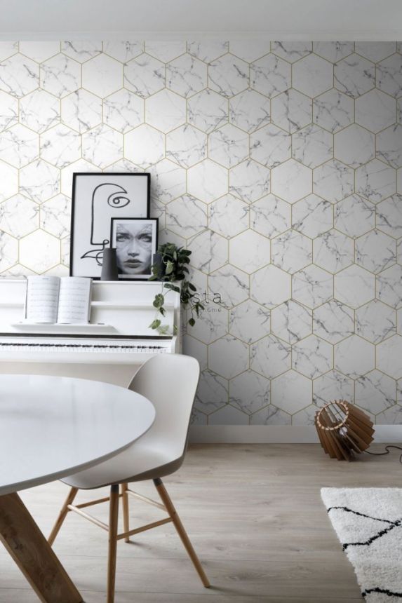Non-woven geometric wall mural 158955, 1,5 x 2,79 m, Art Deco, Esta